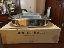 Princess House Heritage Stainless Steel Square Bake & Serve Dish (6148)