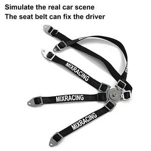 RC Simulation Driver Figure Seat Belt Replacement For Axial Wraith RC Cars V5E3 - Picture 1 of 9