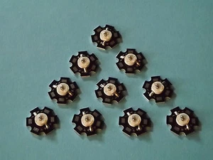 10 x 3W 740nm IR POWER LED on HEATSINK Kühlkörper Emitter Infrarot Infrared 5mm - Bild 1 von 3
