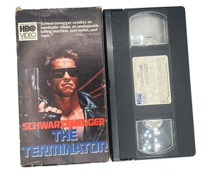 Terminator, The (1984), VHS Movie, HBO Video (1984) 1st Edition, J. Cameron - Picture 1 of 4