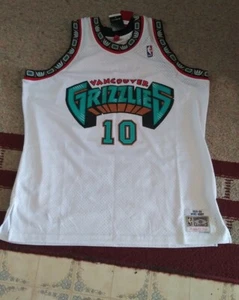 Vancouver Grizzlies Mike Bibby Mitchell & Ness Swingman Home Jersey size XXL - Picture 1 of 11