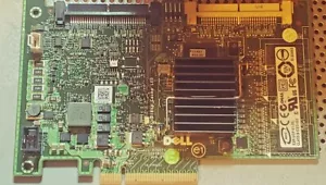 Dell PERC 6i Dual Channel SAS PCI Express RAID Controller Card 0H726F - Picture 1 of 2