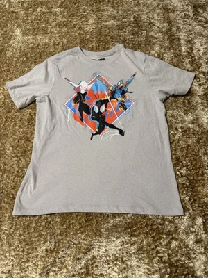 Camiseta Spider Man Across The Spider Verse Marvel Niños XL Foto 1 de 4