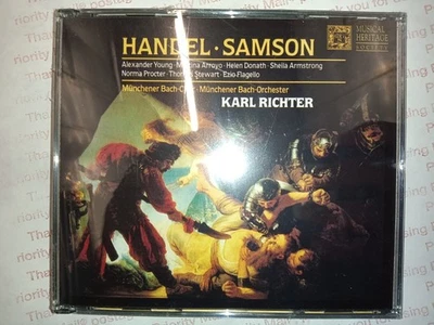 Handel: Samson - Audio CD  Karl Richter National Heritage Society- New Sealed  - Image 1 of 4