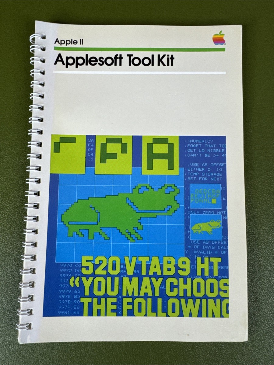 AppleII APPLESOFT II Manual 英語版 （中古,当時物） AppleII