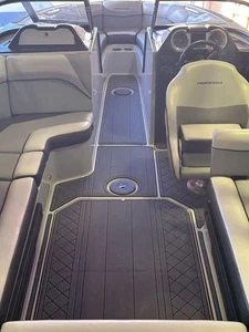 2016-2018 Moomba Mojo Swim Step Platform Cockpit Mat Boat EVA Teak Flooring Pad - Picture 1 of 24