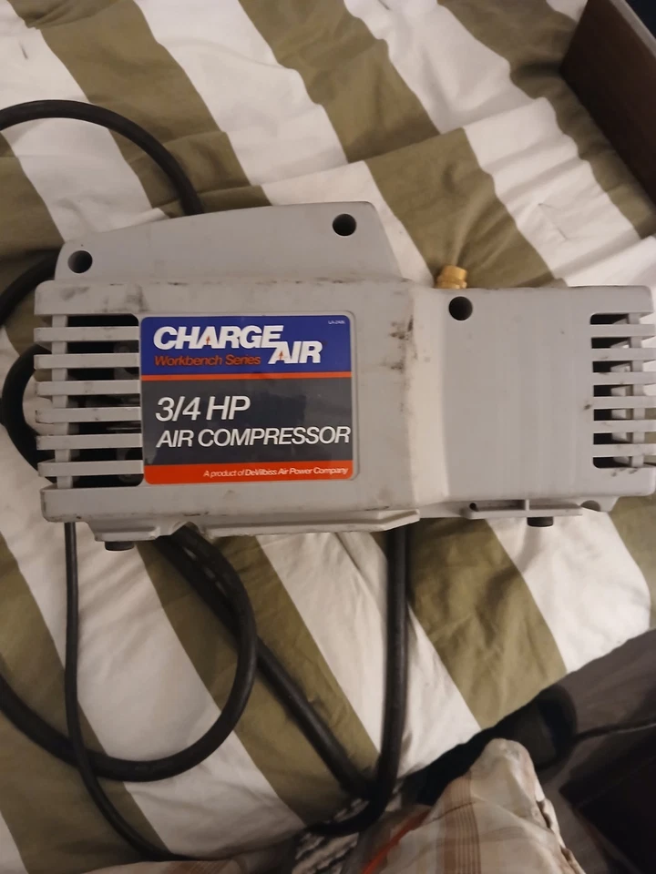 compresor de aire carga aire 3/4 hp la-2406 Foto 1 de 4