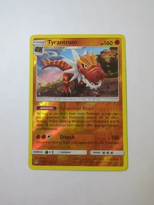 Tyrantrum 69/131 Reverse Holo Rare NM | Pokemon Forbidden Light - Image 1 of 4