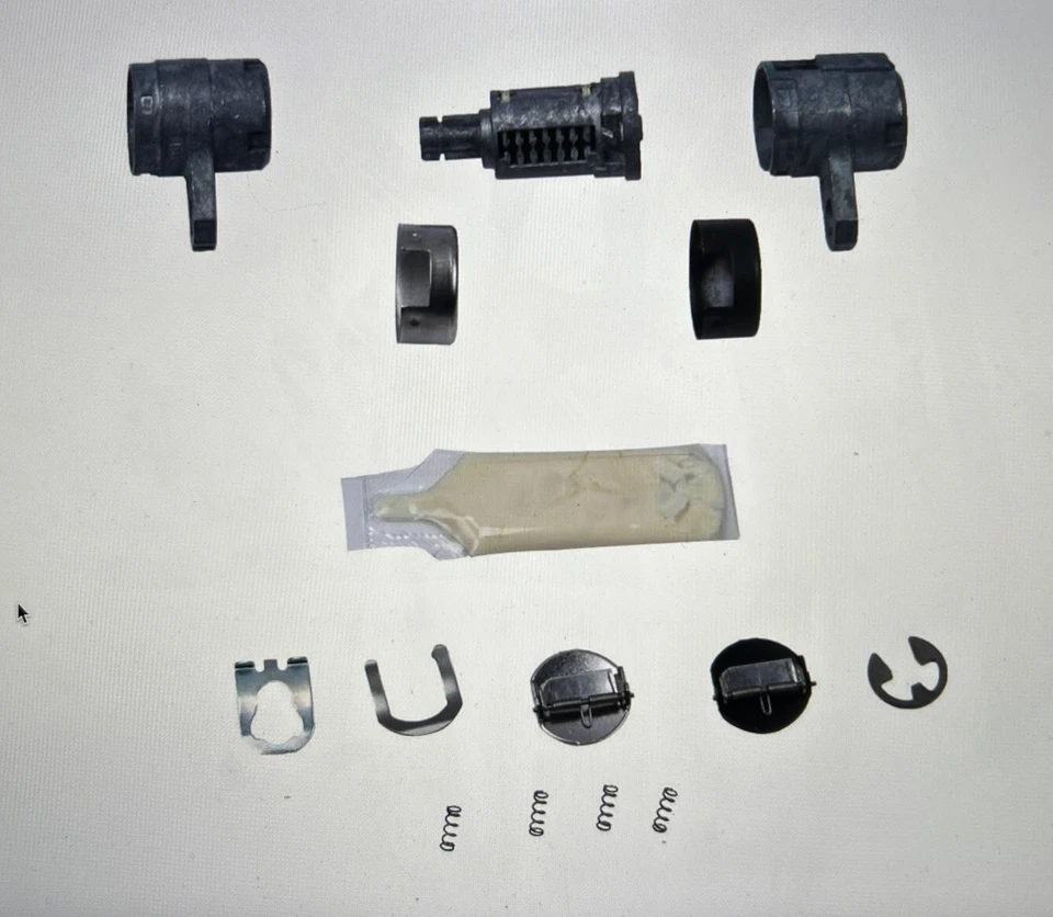 Подлинный цилиндр замка передней двери GM 1992-2002 Cadillac Buick Olds Pont 12457615 - Изображение 1 из 2