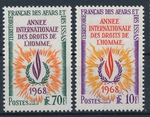 Briefmarke Affars et Issas 341/342 ** postfrisch ohne Scharnier - Bild 1 von 1