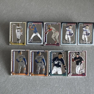 Topps Baseball Pin Lot 9 Pins collectibles - Picture 1 of 2