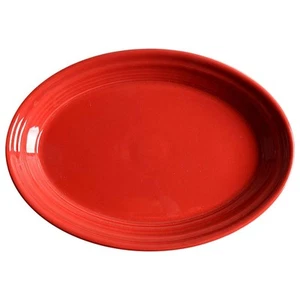 9-5/8-Inch Oval Platter, Scarlet - Picture 1 of 1