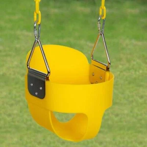 Toddler High Back Full Bucket Baby Swing Seat for Outdoor backyard Use - Picture 1 of 10
