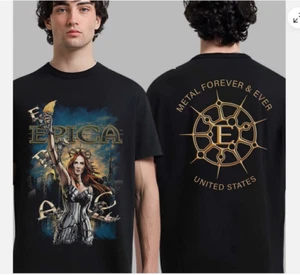 Epica 2025 Exclusive US Tour Merch Fight To Survive Reprint T-Shirt - Bild 1 von 1
