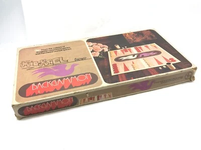 Backgammon Game No 85 by Selchow and Righter Co - Vintage 1975 - Image 1 of 4