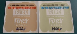 2 1993 CDS CAPRICORN RECORDS FIRE FURY RECORDS STORY nm! 1, mint! 2 - Picture 1 of 3