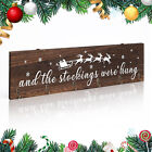 KORMMCO Christmas Stocking Holder for Wall with 6 Hangers for Fireplace Mantel