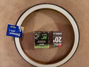 20 INCH MICHELIN TIRE NEW WITH 2 NEW TUBES - Picture 1 of 3