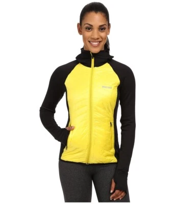 Chaqueta con Capucha Marmot 241472 Mujer Calce Atlético Luz del Sol/Negro Talla X-Grande Foto 1 de 3