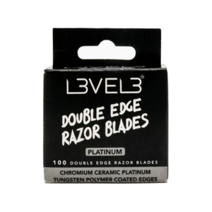 L3VEL3 Double Edge Razor Blades 100pk - Picture 1 of 3