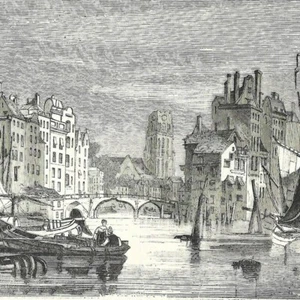 Rotterdam - Hollande -- Coupure Article de presse 1835 - Bild 1 von 2