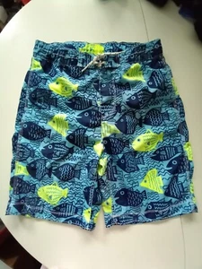 NWOT-GAP SURF Boys size XXL HUSKY 13-14 Cute FISH Board Shorts - Picture 1 of 10