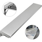 Uimoso 6 foot Shelf for Concession Window 70.9x11.4x1.8 Inch 201 Stainless Steel