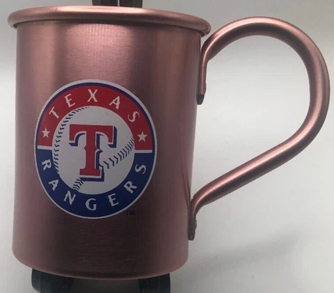 Texas Rangers Baseball - Smirnoff Vodka - Moscow Mule Mug Cup Cover