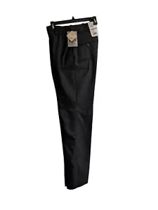 Flying Cross BLACK Uniform Pants Women's 6 REG NWT No Hem Supercrease ProX Fit - Picture 1 of 7