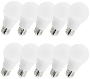 10x LED Glühlampe E27 Glühbirne Energiespar Lampe Birne 9W warmweiß 10 St. A192 - Bild 1 von 9