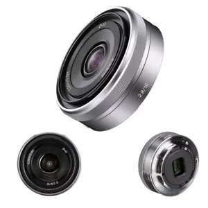 Sony E-Mount Autofocus Prime Kamera - Sony SEL16F28 16mm F2.8 AF Weitwinkelobjektiv - Bild 1 von 7