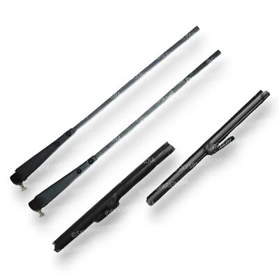 Windshield Wiper Blade & Arm Kit Compatible With Willys jeep CJ2A CJ3A CJ3B CJ5 - Image 1 of 4