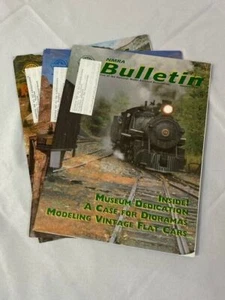 Lot of 3 NMRA Bulletin Magazine First Quarter of 2001 Monthly Issue Collectible - Picture 1 of 3