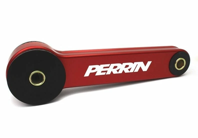 Perrin Aluminum Pitch Stop Mount w/ Polyurethane Bushings for Subaru (Red) - Image 1 of 1