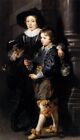Stunning Oil painting Peter Paul Rubens - Albert and Nicolaas Rubens canvas 36"