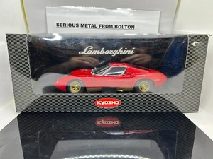 *** KYOSHO AAKY8313R 1971 - 73 LAMBORGHINI MIURA P400 SV ROJO/ORO ESCALA 1:18 *** - Imagen 1 de 6