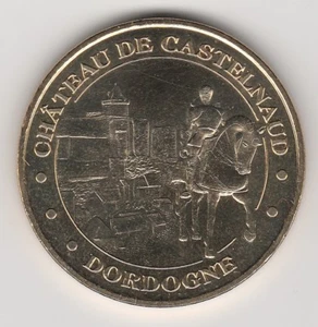 A 2012 TOKEN MEDAILLE MONNAIE DE PARIS -- 24 250 N°4 CHÂTEAU DE CASTELNAUD - Picture 1 of 2