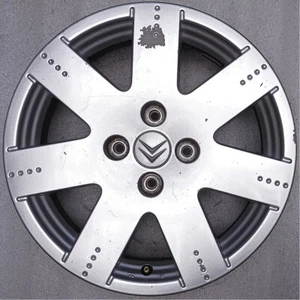 original Citroen C2 Leopard C3 Alufelge 6x16 ET27 jante BBS DV133-T05 5402H9 - Bild 1 von 10