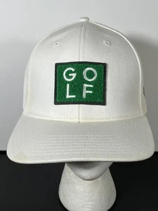 ADIDAS Golf Turf Grass Baseball Hat Cap Snapback Green White OSFM Bethpage Black - Picture 1 of 12