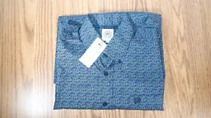 NWT Cinch Paisley Short Sleeve Men's Shirt - Size S - Button Down Collared - Picture 1 of 4