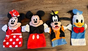 Disney Mickey Mouse Hand Puppet Plush 11 Inch Melissa Doug Stuffed Animal Toy - Picture 1 of 10