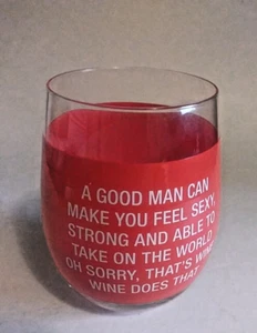 Juego de 4 vasos de vino That's Wine, Wine Does That Stemless 16 oz (187454) - Imagen 1 de 2