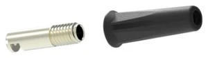CONN, Banana, JACK, 36A, SOLDER, BLACK, Banana Test Connectors 72-14118 - Picture 1 of 2