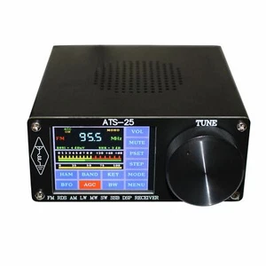 ATS-25 Si4732 Pełnopasmowy odbiornik radiowy DSP FM LW (MW & SW) SSB 2,4" Ekran dotykowy - Zdjęcie 1 z 11