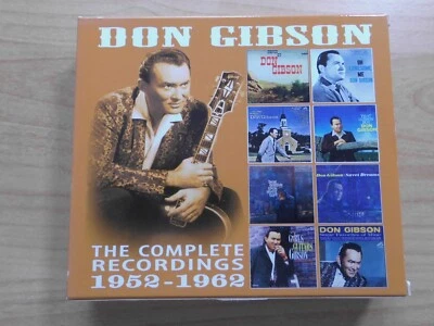 DON GIBSON 4CD BOX: THE COMPLETE RECORDINGS 1952-1962 (WIE NEU;US; EN4CD9115) - Bild 1 von 4