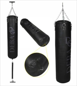 Saco de boxeo Deba® saco de arena deportes de combate con cadena de acero y soporte para saco de boxeo DE - Imagen 1 de 35
