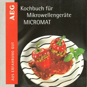 KOCHBUCH AEG " Kochbuch für Mikrowellengeräte MICROMAT " Firmen-Spez-KB - Bild 1 von 1