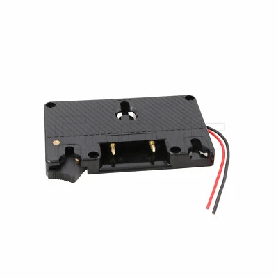 Soporte adaptador placa de montaje dorado D-tap para batería Panasonic Anton Bauer hágalo usted mismo Foto 1 de 4