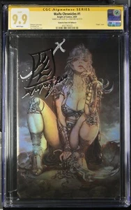 WAIFU CHRONICLES #1 KYUYONG EOM GLADIATOR FOIL EDITION A FIRMATO +SCHIZZO CGC 9.9 - Foto 1 di 2
