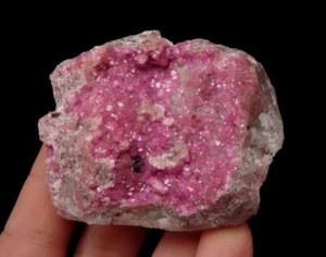 COBALTOCALCITE amazing pink crystals -- CONGO Katanga KOLWEZI Mashamba /pf803 - Picture 1 of 12